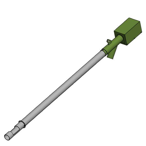 Auger Straight Long 2m c/w Motor