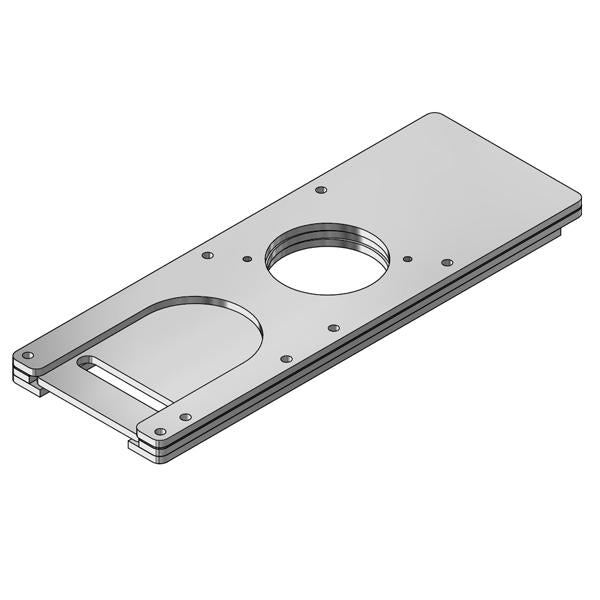 28kW Burner Slide Plate Assembly
